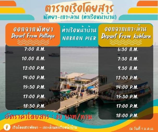 Hotel Md Kohlarn-Pattaya Exterior foto